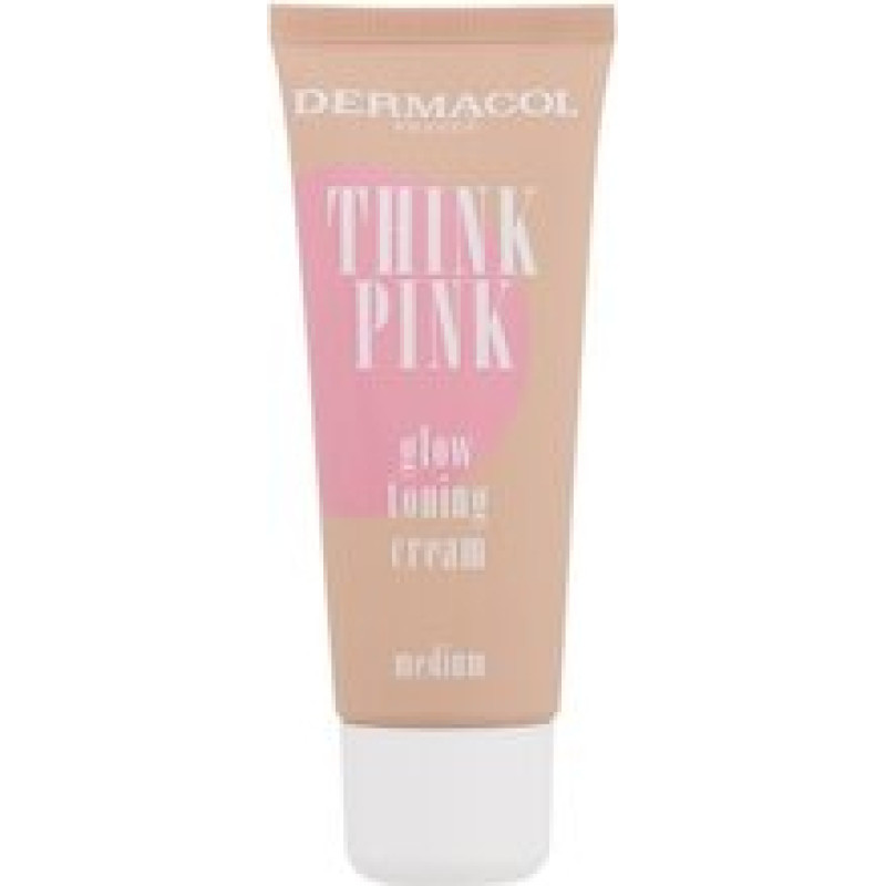 Dermacol Think Pink Glow Toning Cream - Rozjasňuj&iacute;c&iacute; t&oacute;novac&iacute; kr&eacute;m 30 ml
