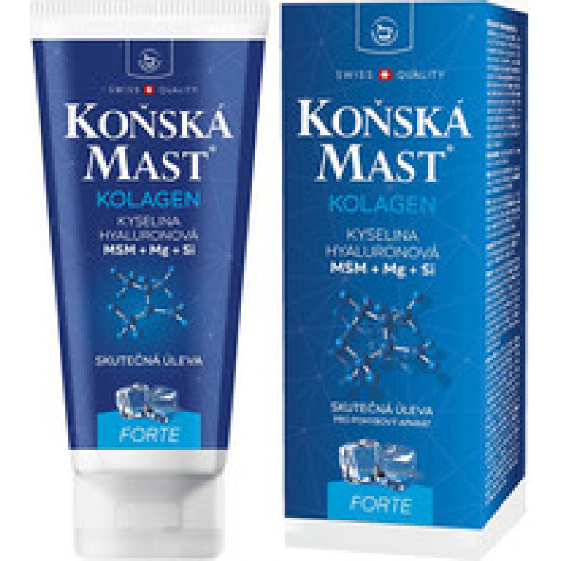 Herbamedicus Koňsk&aacute; mast s mořsk&yacute;m kolagenem chladiv&aacute; 200 ml