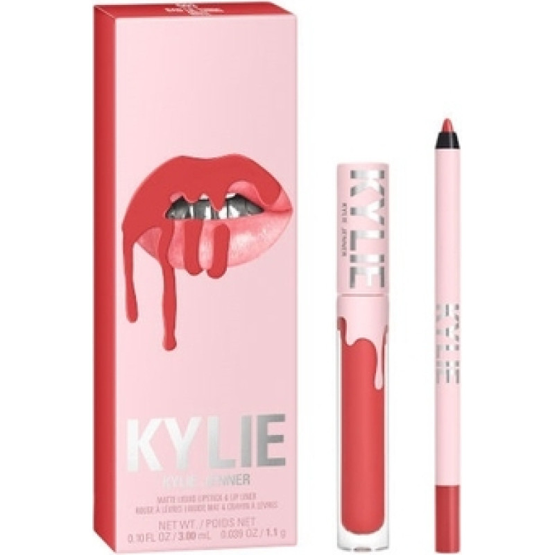 Kylie Cosmetics Matte Liquid Lipstick + Lip Liner Set - Sada dekorativn&iacute; kosmetiky