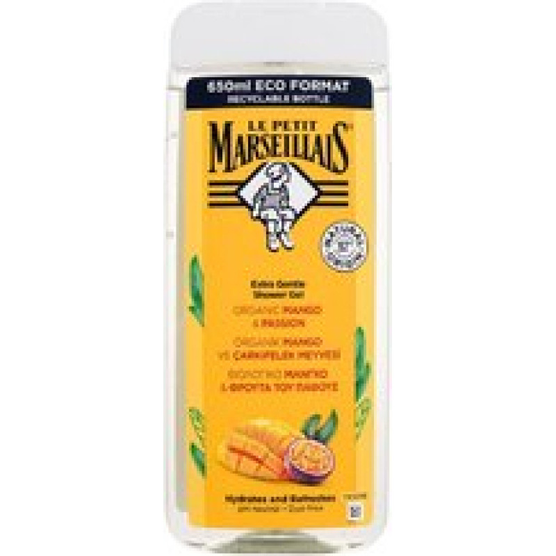 Le Petit Marseillais Extra Gentle Shower Gel Organic Mango & Passion