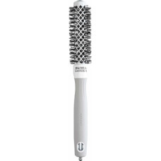 Olivia Garden Expert Blowout Shine Round Brush White & Grey ( 20 mm ) - Kart&aacute;č na vlasy