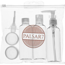 Palsar 7 Travel cosmetic set with dispensers