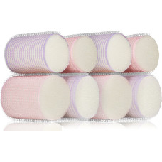 Set of 8 foam-filled curlers