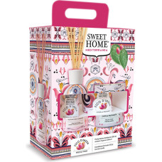 Gift set of aroma diffuser with candle Prickly Pear