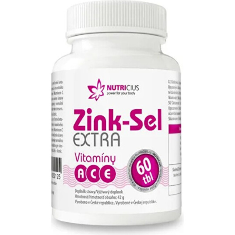 Zinc-Sel extra 60 tablets