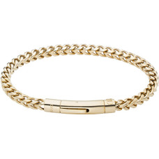 Matching gold-plated bracelet for men MLJ687