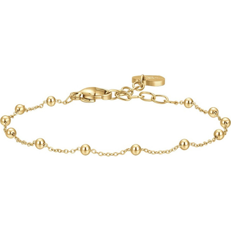 Women's gold-plated bracelet with balls BK2779