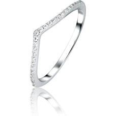 Sparkling silver ring with zircons SVLR1266XK7BI - Circuit: 54 mm