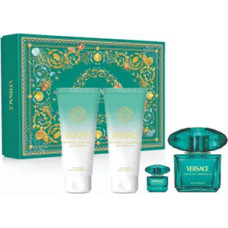Versace Crystal Emerald D&aacute;rkov&aacute; sada EDP 90 ml, miniaturka EDP 5 ml, sprchov&yacute; gel 100 ml a tělov&eacute; ml&eacute;ko 100 ml