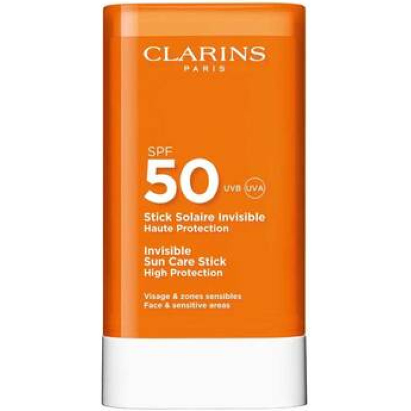 Clarins Invisible Sun Care Stick SPF 50 - Opalovac&iacute; tyčinka na citliv&eacute; oblasti obličeje