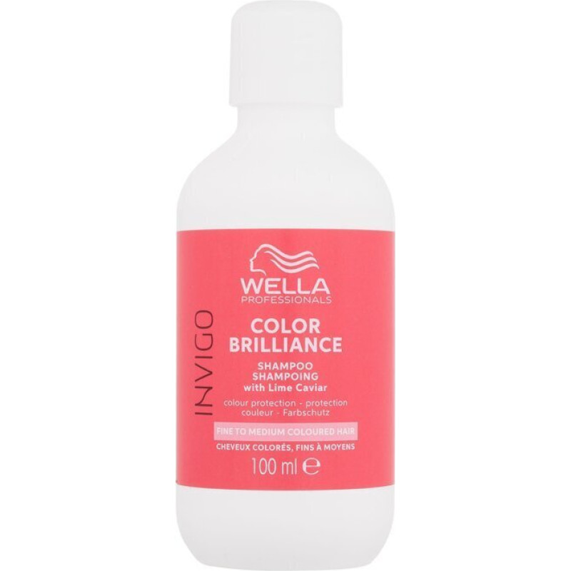 Šampūns krāsotiem matiem Wella Professionals Invigo Color Brillance Shampoo sievietēm, 100 ml