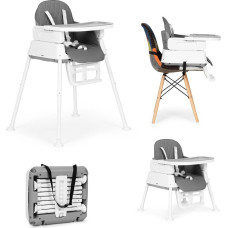 3in1 saliekamais barošanas krēsls Eco Toys HA-009, pelēks