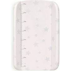 Ecotoys Rigid contoured changing mat topper 85x50 cm for crib and dresser stars ECOTOYS