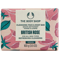 British Rose Face and Body Bar Soap (Cleansing Face & Body Bar) 100 g