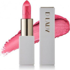 Lūpu krāsa Dermacol D Lady 02 Lady Dragon Pink, krēmveida satīna efekts, noturīga