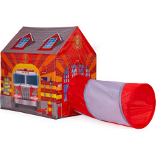 Iplay Kids Play Tent with Tunnel Firefighter House Playground IPLAY