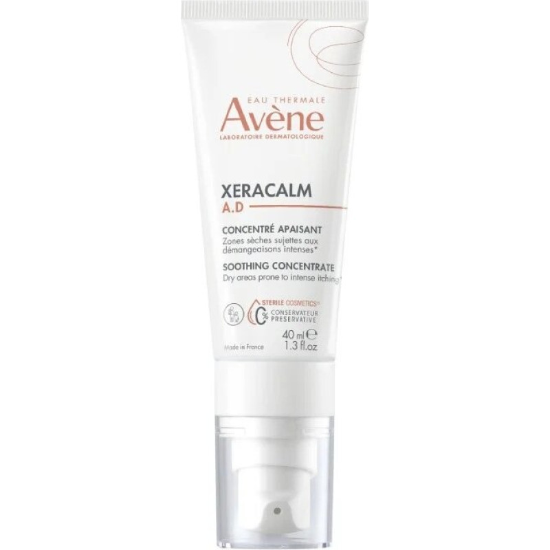 AVENE XeraCalm A.D. Anti-Scratch koncentrāts pret niezi, 40ml