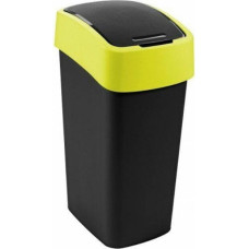 Atkritumu spainis Flip Bin 45L melns/dzeltens