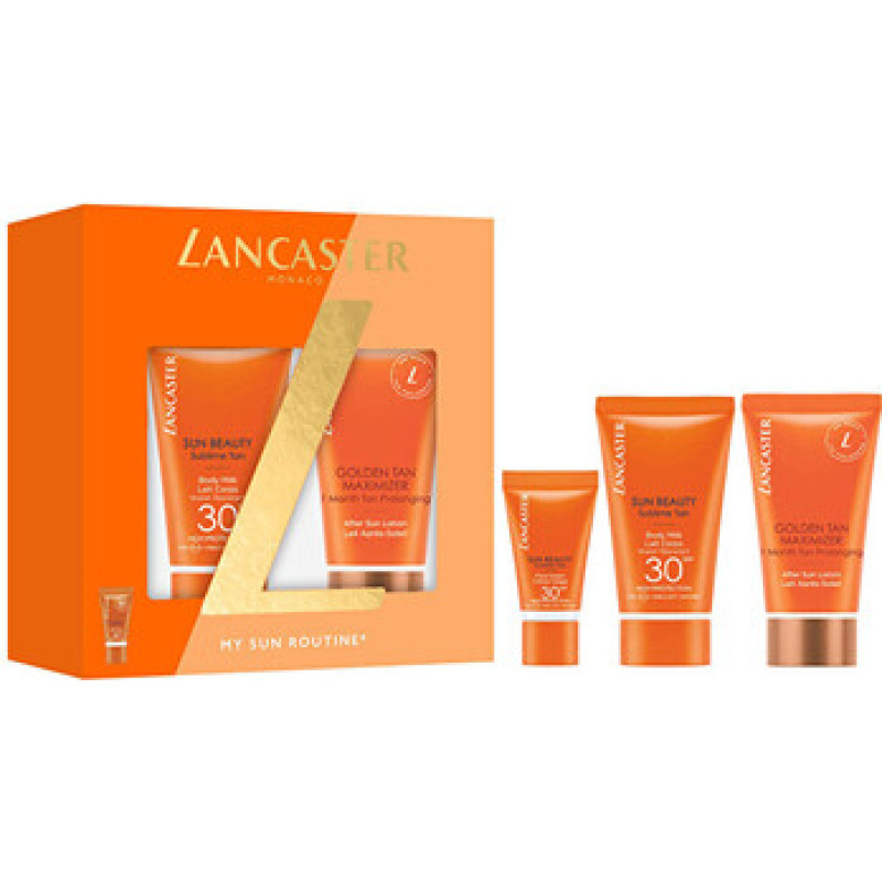 Lancaster Sun Face and Body Care SPF 30 - D&aacute;rkov&aacute; sada p&eacute;če na opalov&aacute;n&iacute;