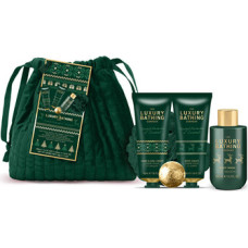 Grace Cole Body Care Set ( Pist&aacute;cie & Karamel ) - D&aacute;rkov&aacute; sada p&eacute;če o tělo v pytl&iacute;čku ( 5 ks )