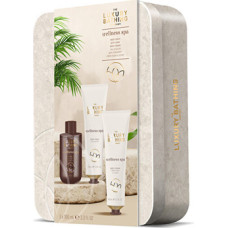 Grace Cole Wellness Spa Body Care Trio - D&aacute;rkov&aacute; sada p&eacute;če o tělo v plechov&eacute; d&oacute;ze ( 3 ks )