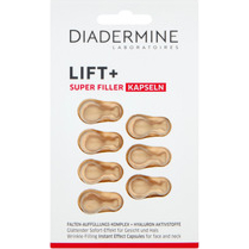 Diadermine Lift+ Super Filler - Firming capsules with immediate effect 7 pcs