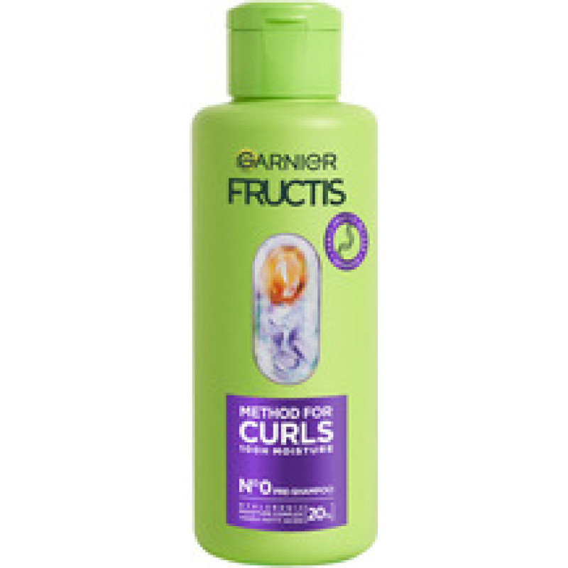 Garnier Fructis Method For Curls Pre-Shampoo - Hydratačn&iacute; před-&scaron;amponov&aacute; p&eacute;če pro such&eacute; vlnit&eacute; a kudrnat&eacute; vlasy