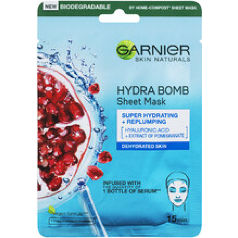 Garnier Moisture&Aqua Bomb Skin Tissue Superhydrating Mask