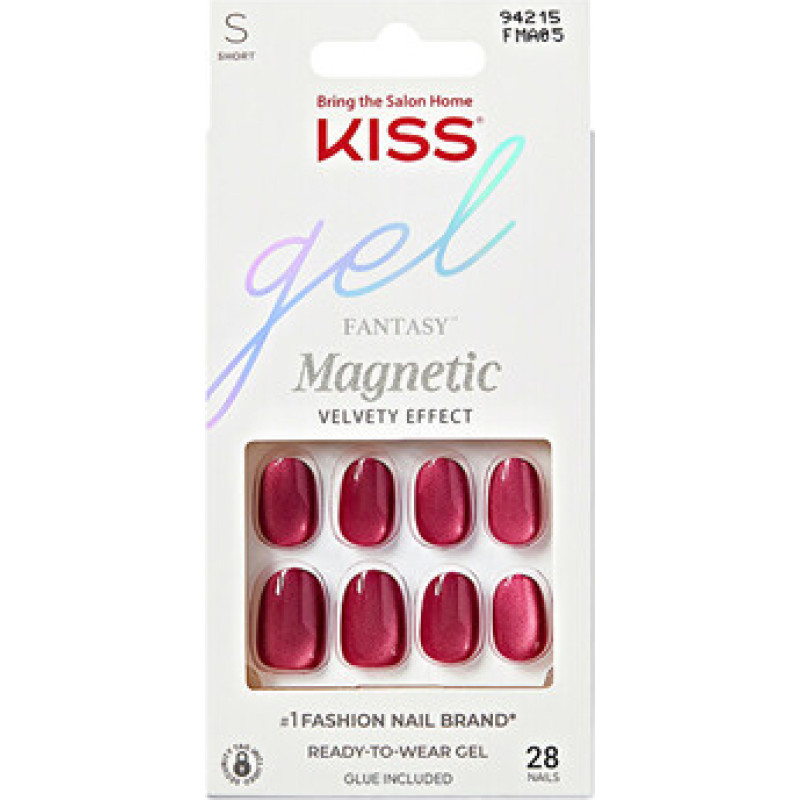 Kiss My Face Gel Fantasy Magnetic Set Us Free Nails - Gelov&eacute; nehty ( 28 ks )