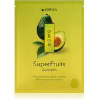 Korika Superfruits Avocado Nourishing Sheet Mask - Vyživuj&iacute;c&iacute; pl&aacute;t&yacute;nkov&aacute; maska