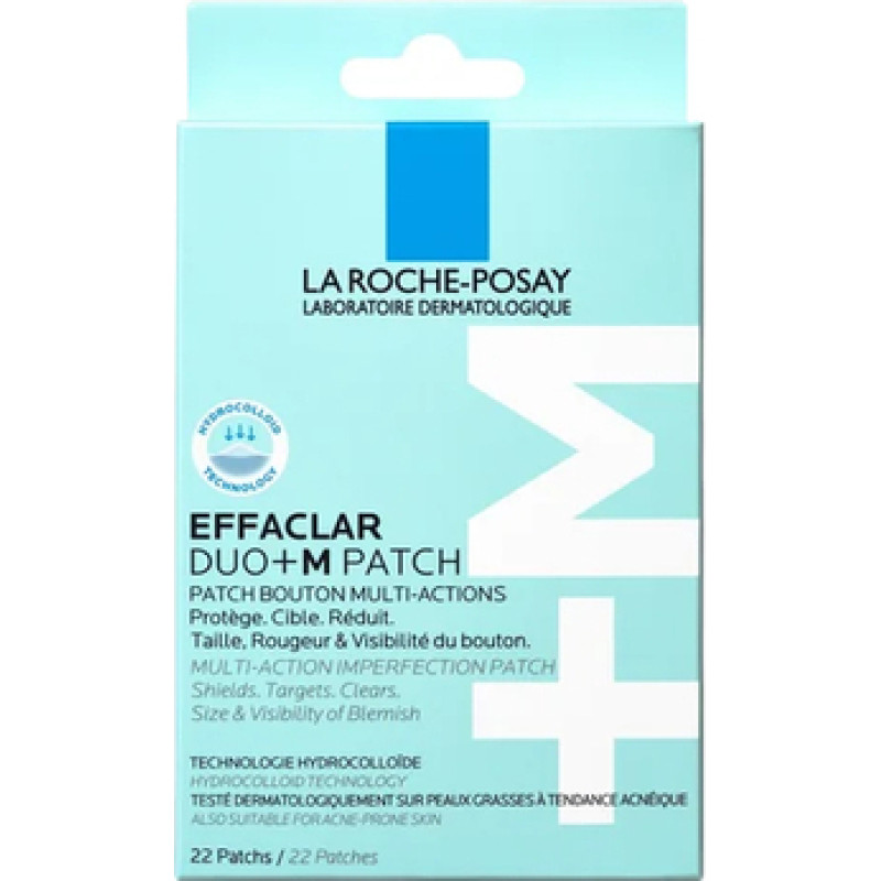 La Roche-Posay Effaclar Duo+M Multi-Action Imperfection Patch ( 22 ks ) - Hydrokoloidn&iacute; n&aacute;plasti na nedokonalosti pleti