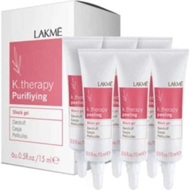 Lakm&eacute; K.Therapy Peeling Shock Gel - &Scaron;amponov&yacute; peeling proti lupům