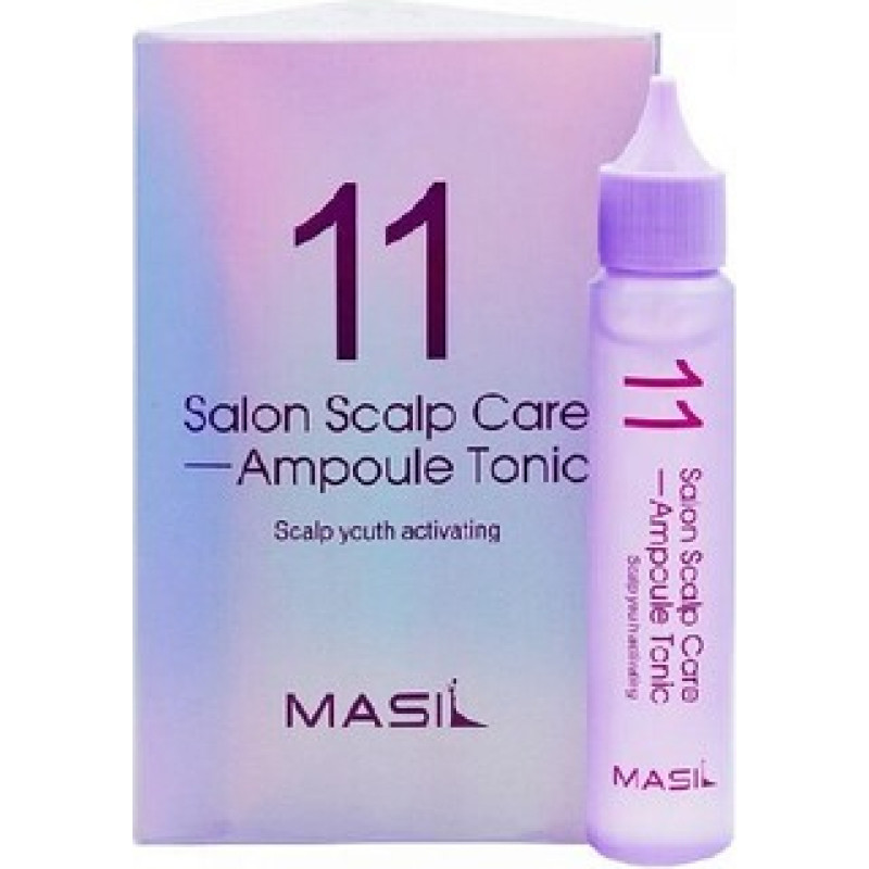 Masil 11 Salon Scalp Care Ampoule Tonic 4 x - Zklidňuj&iacute;c&iacute; tonikum na vlasovou pokožku