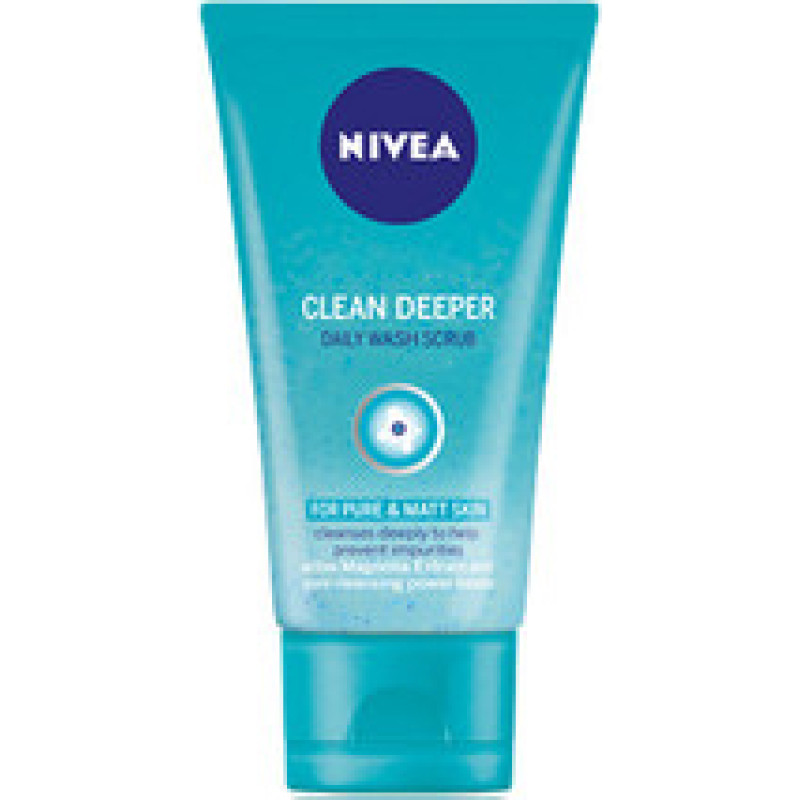 Nivea Clean Deeper Daily Wash Scrub