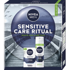 Nivea Men Box Lotion Sensitive Set - D&aacute;rkov&aacute; sada