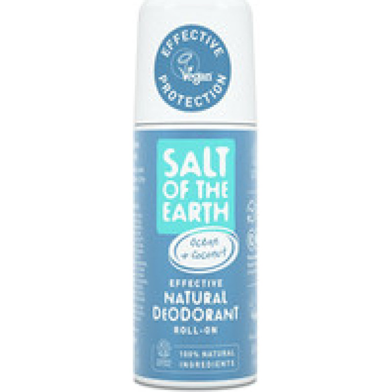 Salt-Of-The-Earth Natural Deodorant Roll-on ( ocean coconut  )