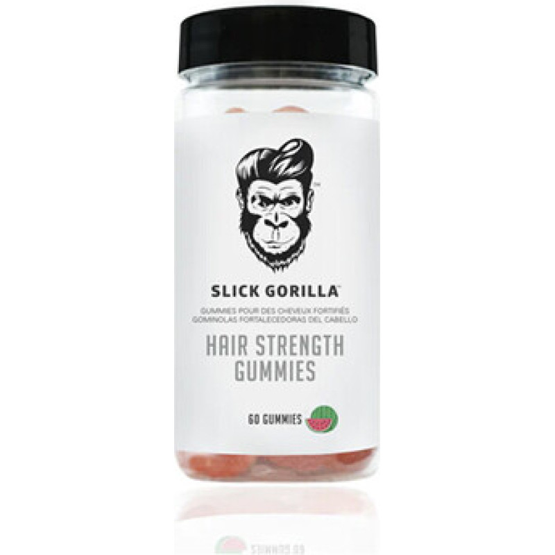 Slick Gorilla Vitam&iacute;nov&iacute; medv&iacute;dci pro pos&iacute;len&iacute; vlasů - Doplněk stravy 60 ks