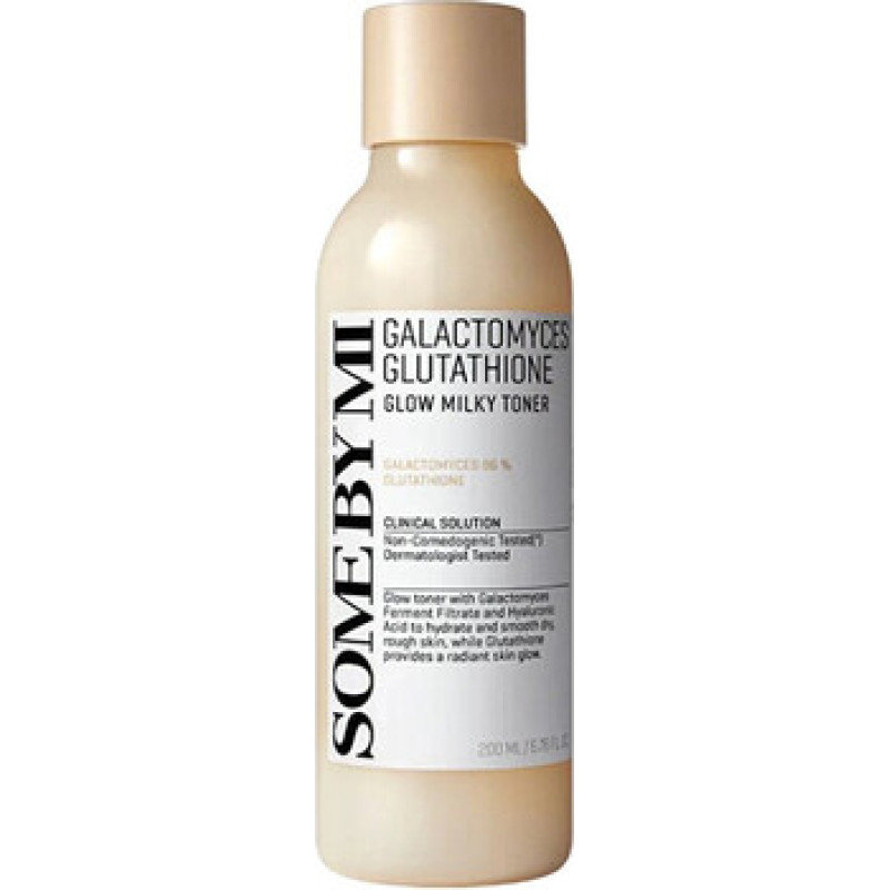 Some By Mi Galactomyces Glutathione Glow Milky Toner - Zpevňuj&iacute;c&iacute; pleťov&eacute; ml&eacute;čn&eacute; tonikum