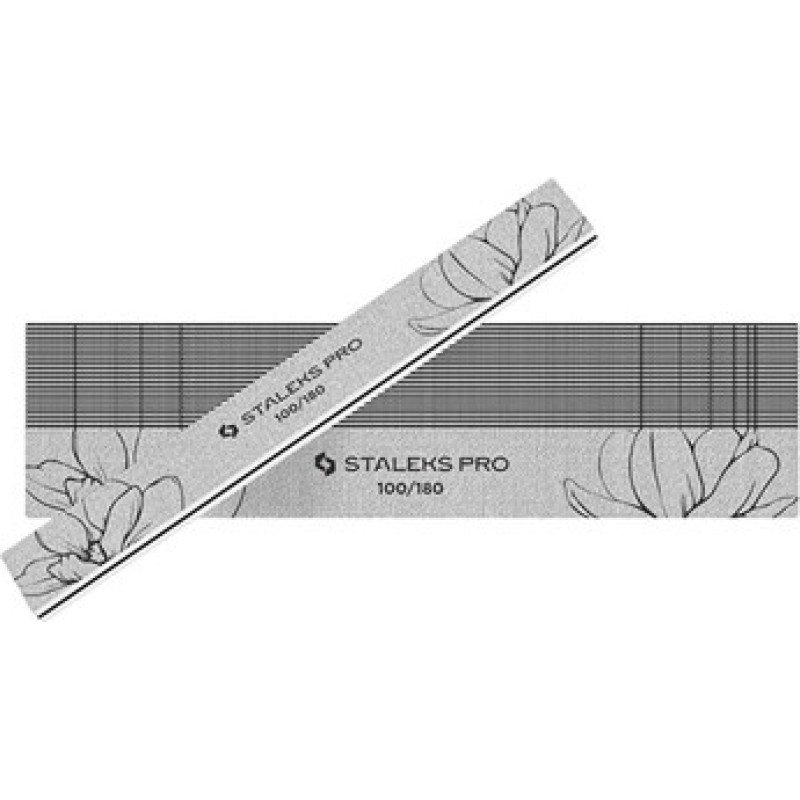 Staleks Expert 20 100/180 Straight Mineral Nail File - Miner&aacute;ln&iacute; piln&iacute;k na nehty rovn&yacute; 25 ks