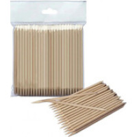 Staleks Orange Expert 110 mm Wooden Stick - Tyčinky na manik&uacute;ru 100 ks