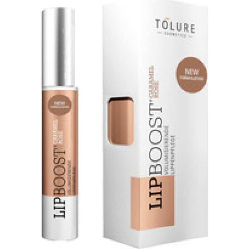 Tolure Cosmetics Lipboost Caramel - Lesk na rty