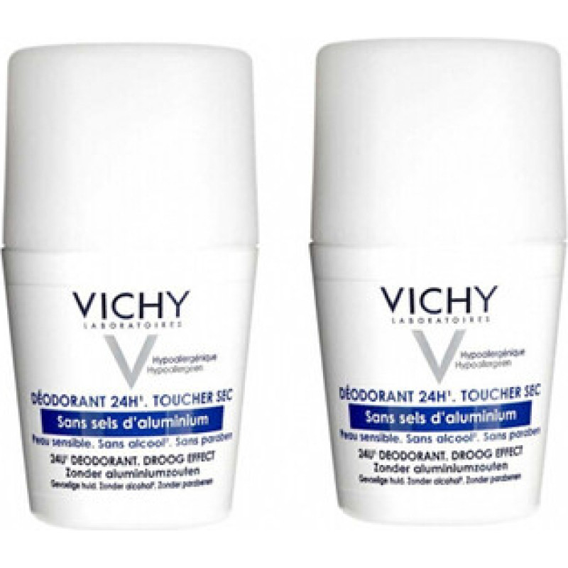 Vichy Deodorant 24h (2 pcs) - Ball deodorant for sensitive skin
