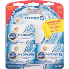 Wilkinson Sword Hydro 5 ( 12 pcs ) - Replacement blades with gel pads