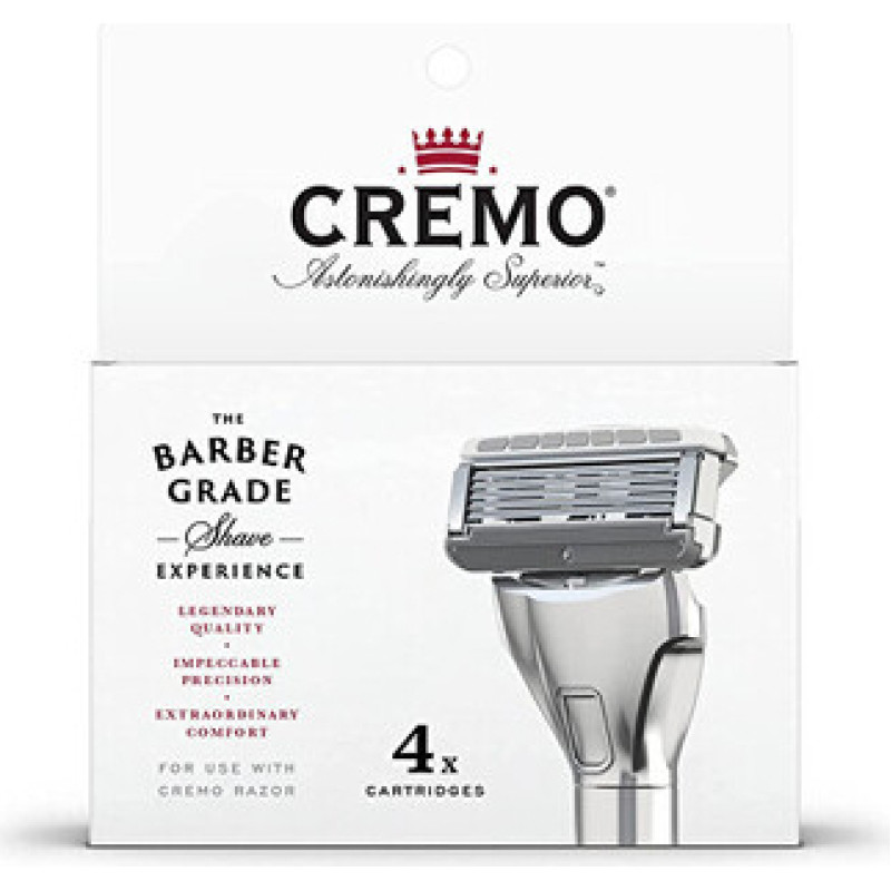Cremo The Barber Grade - N&aacute;hradn&iacute; hlavice 4 ks