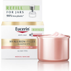 Eucerin Hyaluron-Filler+Elasticity Day Ros&eacute; Cream Refill SPF 30 - N&aacute;hradn&iacute; n&aacute;plň pro denn&iacute; kr&eacute;m proti st&aacute;rnut&iacute; pleti