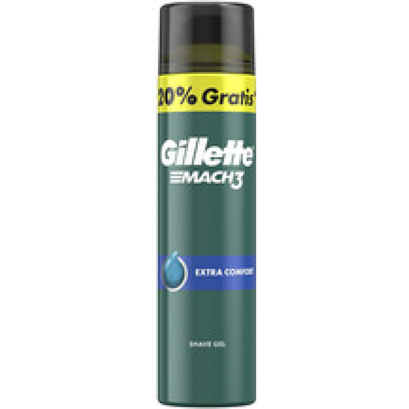 Gillette Mach3 Extra Comfort Shave Gel 200 + 40 ml