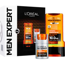 L&acute;or&eacute;al Hydra Energetic Set - D&aacute;rkov&aacute; sada pro muže
