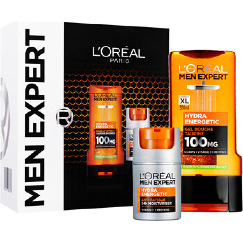 L&acute;or&eacute;al Hydra Energetic Set - D&aacute;rkov&aacute; sada pro muže