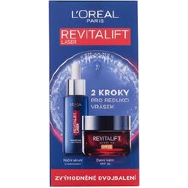 L&acute;or&eacute;al Revitalift Laser Pure Retinol Night Serum Set