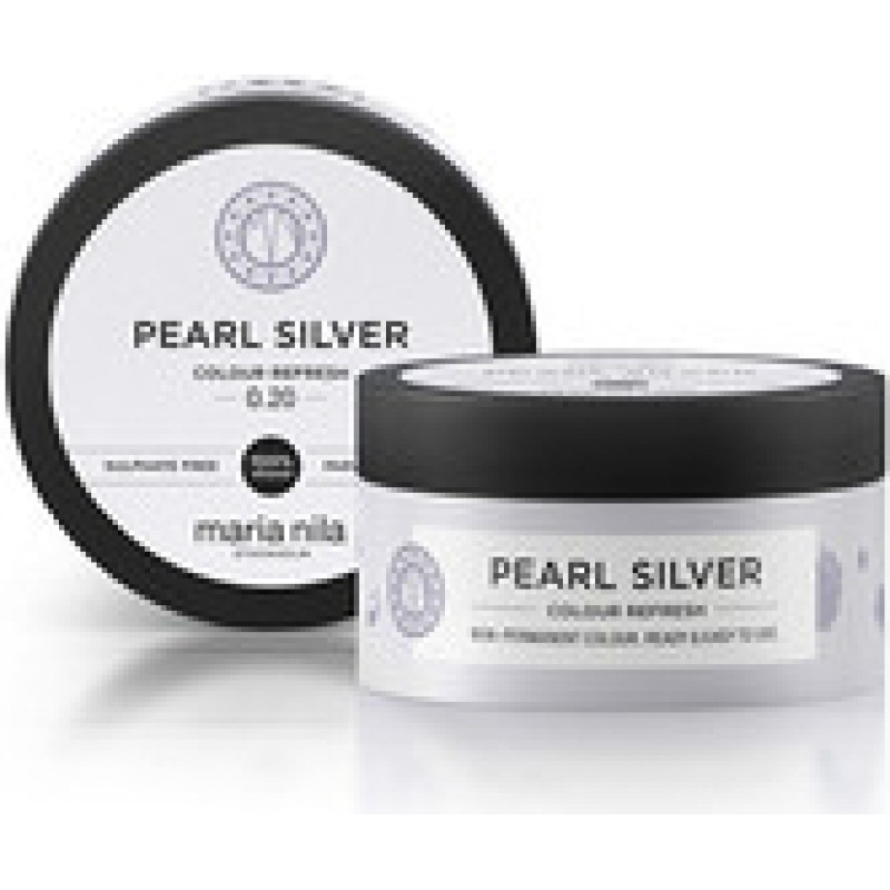 Maria Nila Fine nourishing mask without permanent color pigments Pearl Silver ( Colour Refresh Mask)